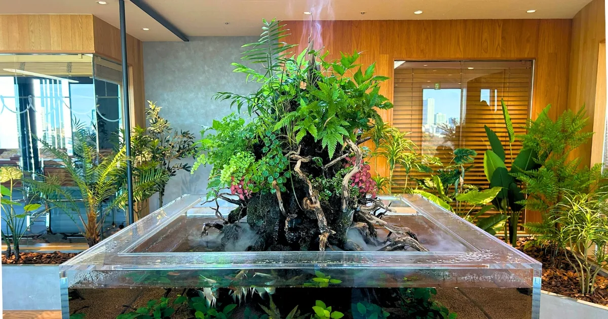 アクアテラリウムの土台作り