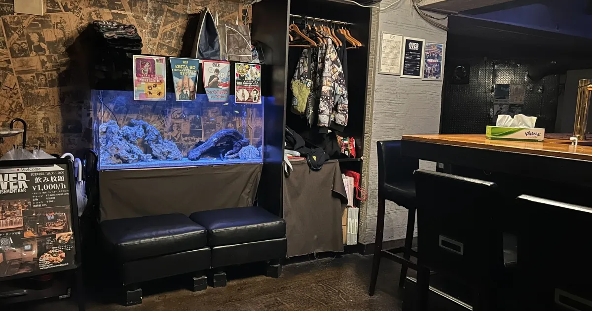 アクアレンタリウムの飲食店への水槽販売、設置サービスの説明