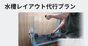 水槽レイアウト代行の説明メニュー