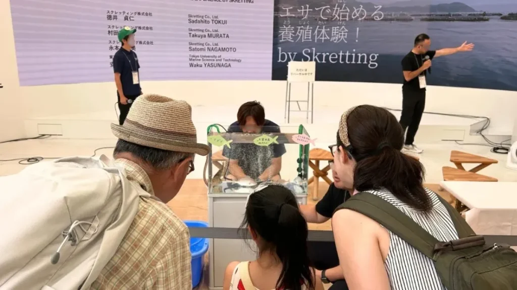 大阪万博で活魚と金魚水槽をレンタル