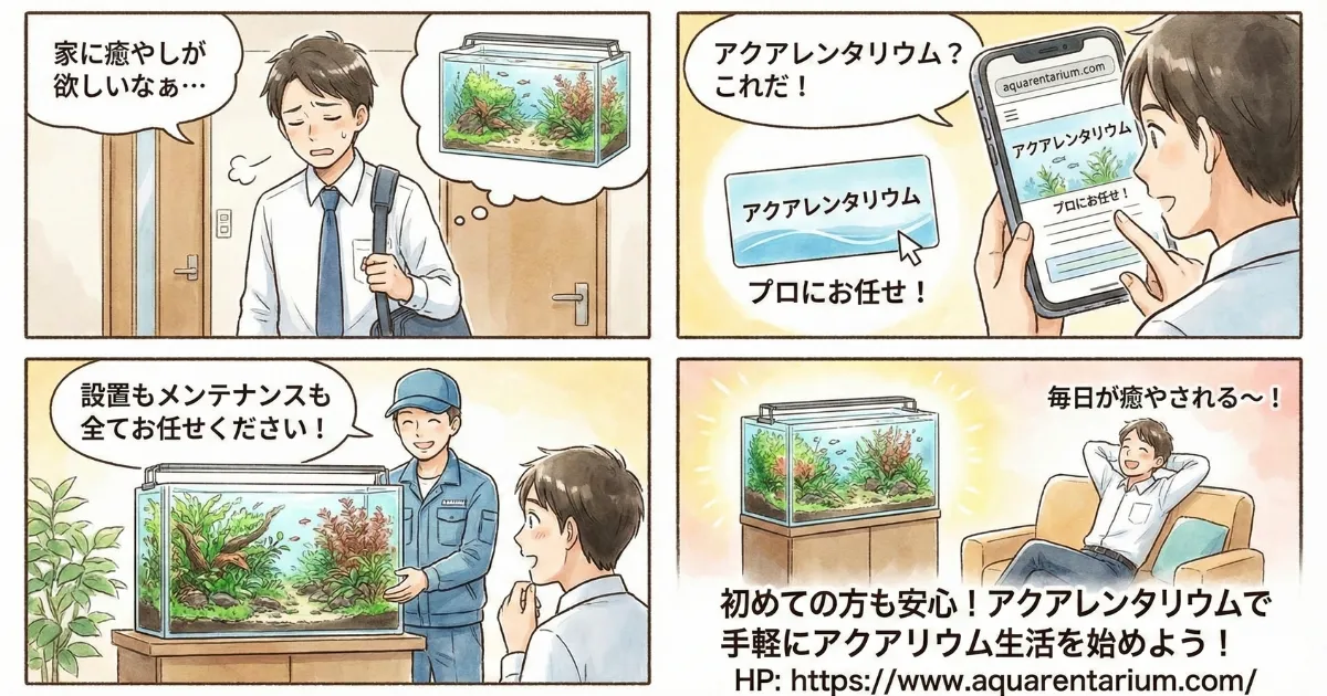 アクアリウム導入漫画