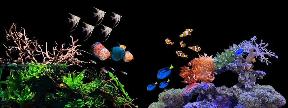 アクアレンタリウムの最新水槽