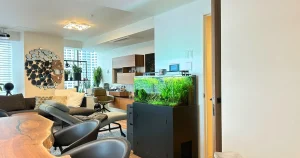 自宅にあるおしゃれなアクアリウム水槽