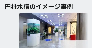 円柱水槽のイメージ事例の詳細