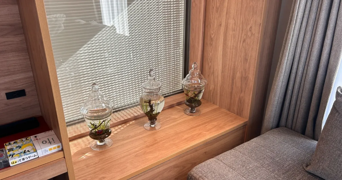 クリニックの待合室水槽